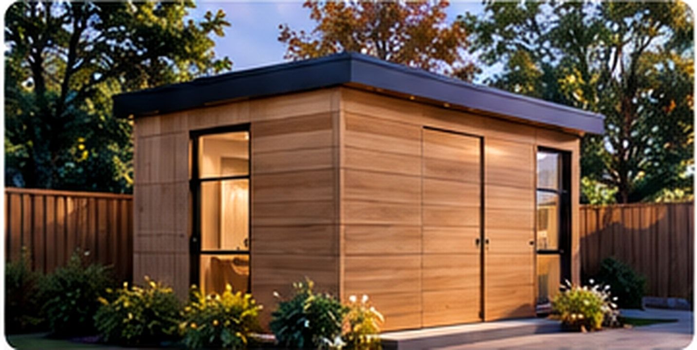 Garden Sheds conceptual architectural image